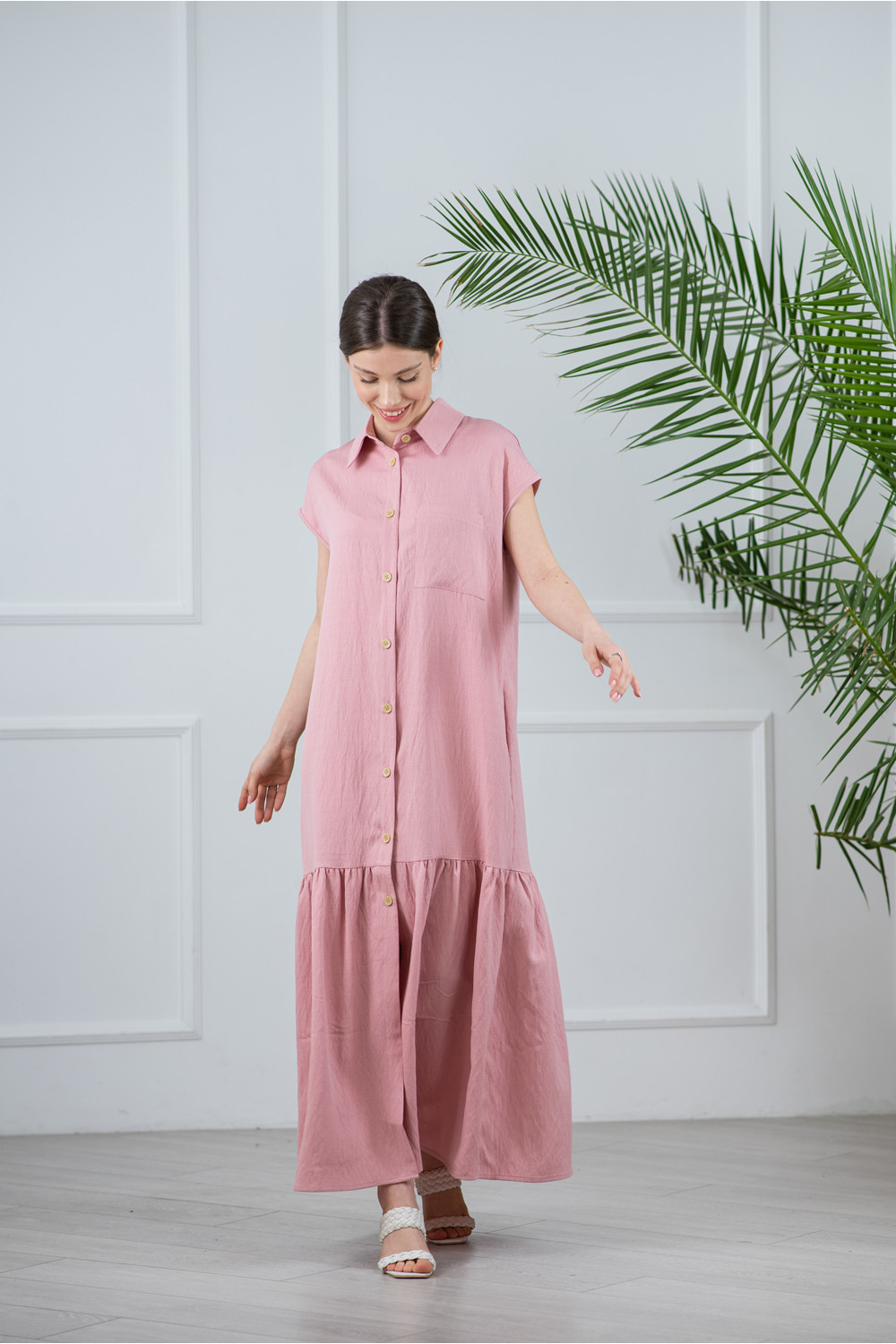 Платье 6252 Пудра