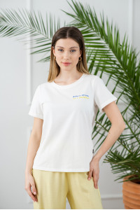 Футболка 6253 Молочный