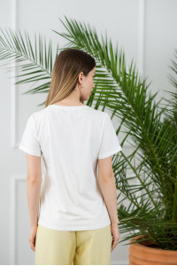 Футболка 6253 Молочный