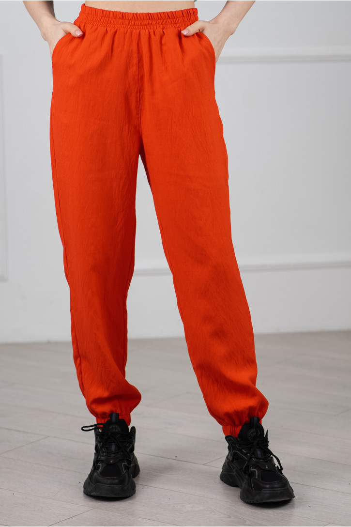Брюки 6256 Оранжевый