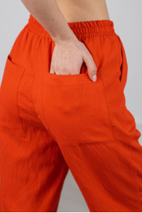 Брюки 6256 Оранжевый