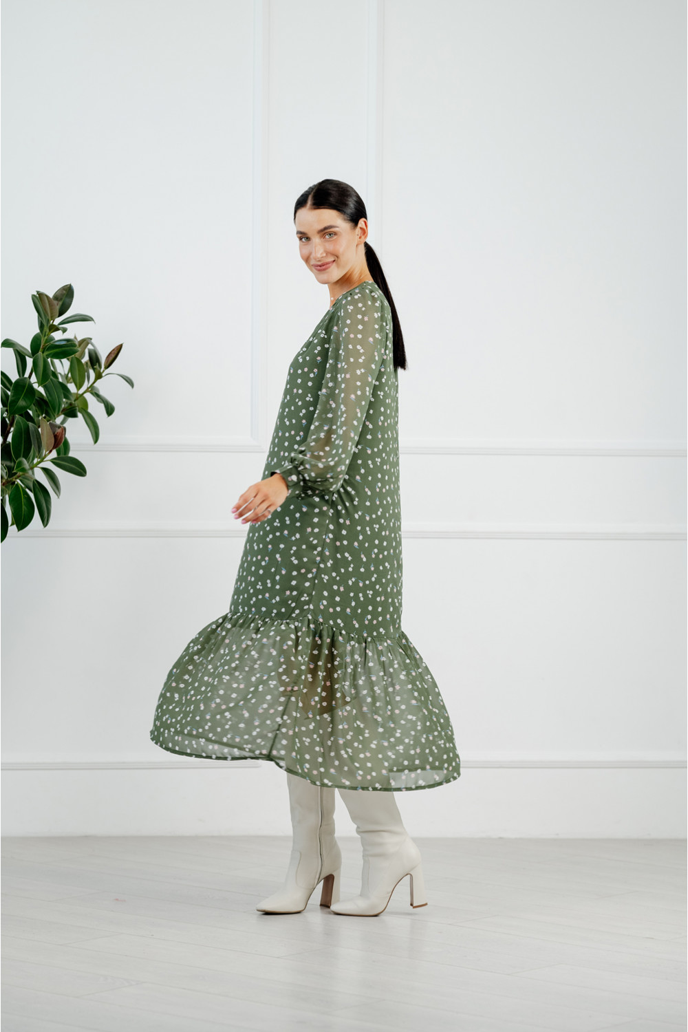 Платье 6115 Хаки