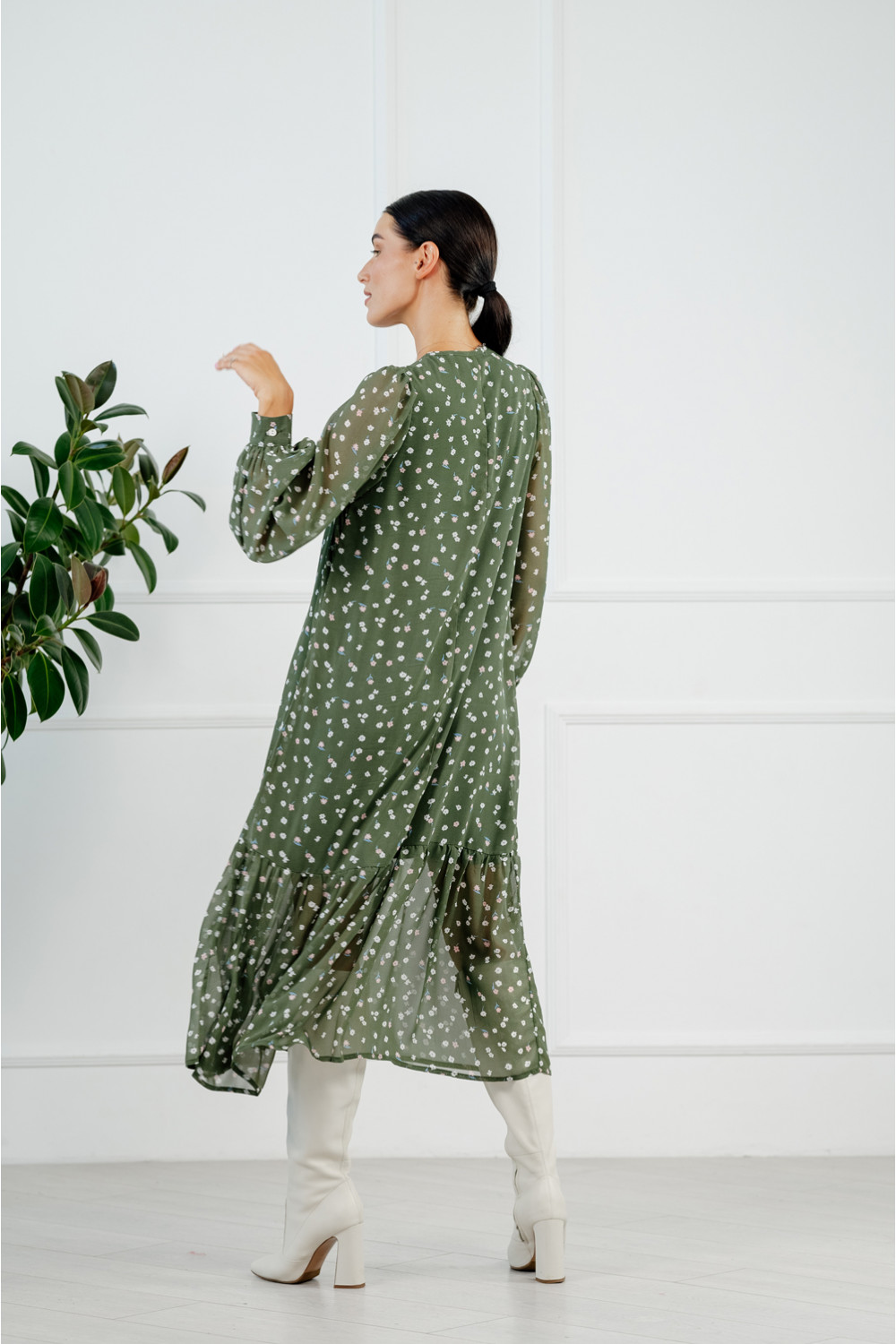 Платье 6115 Хаки