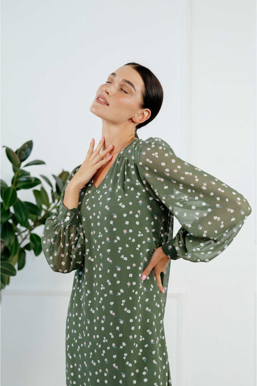 Платье 6115 Хаки