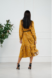 Платье 6128 Горчица