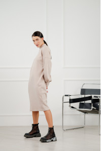 Платье 6141 Бежевый