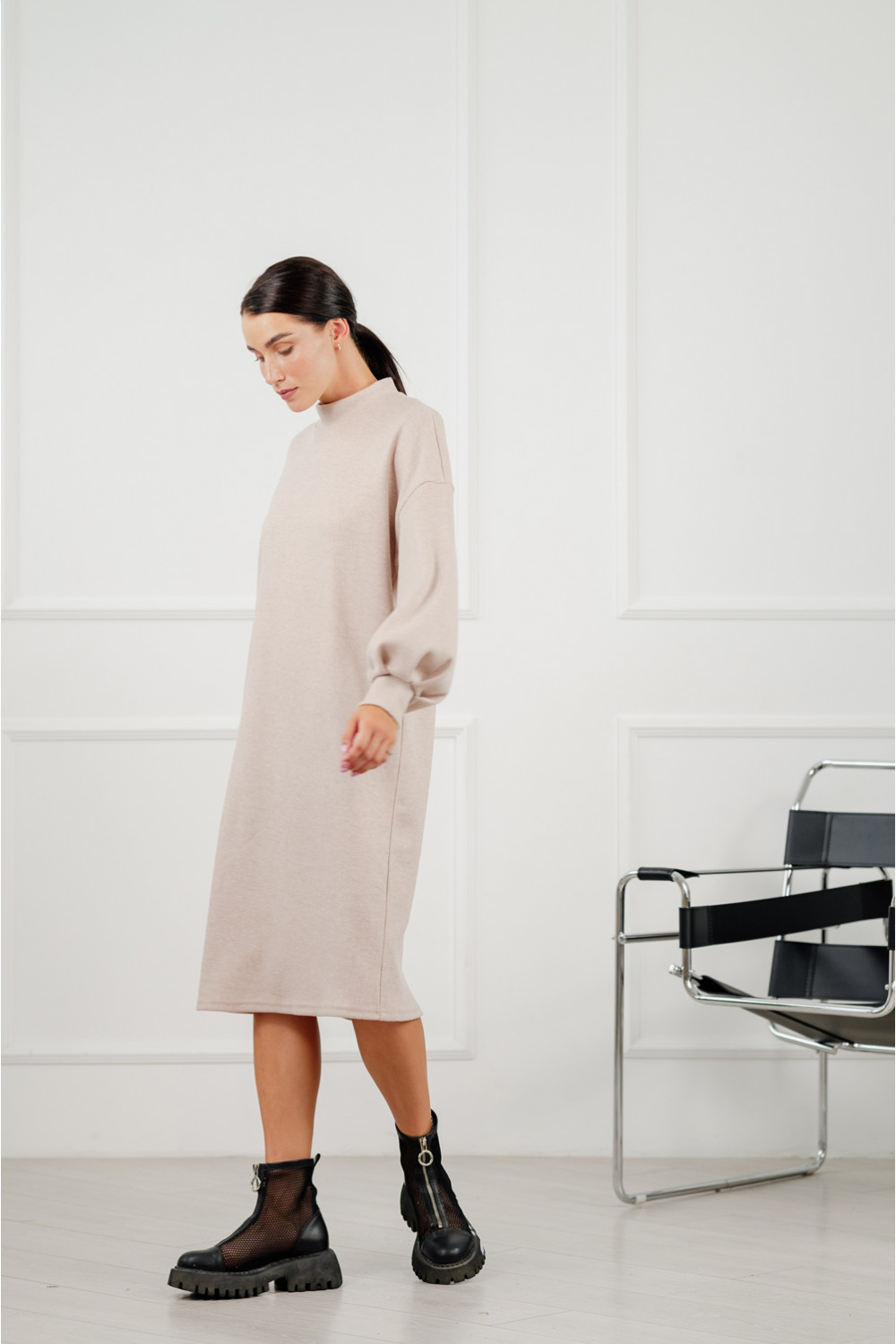 Платье 6141 Бежевый