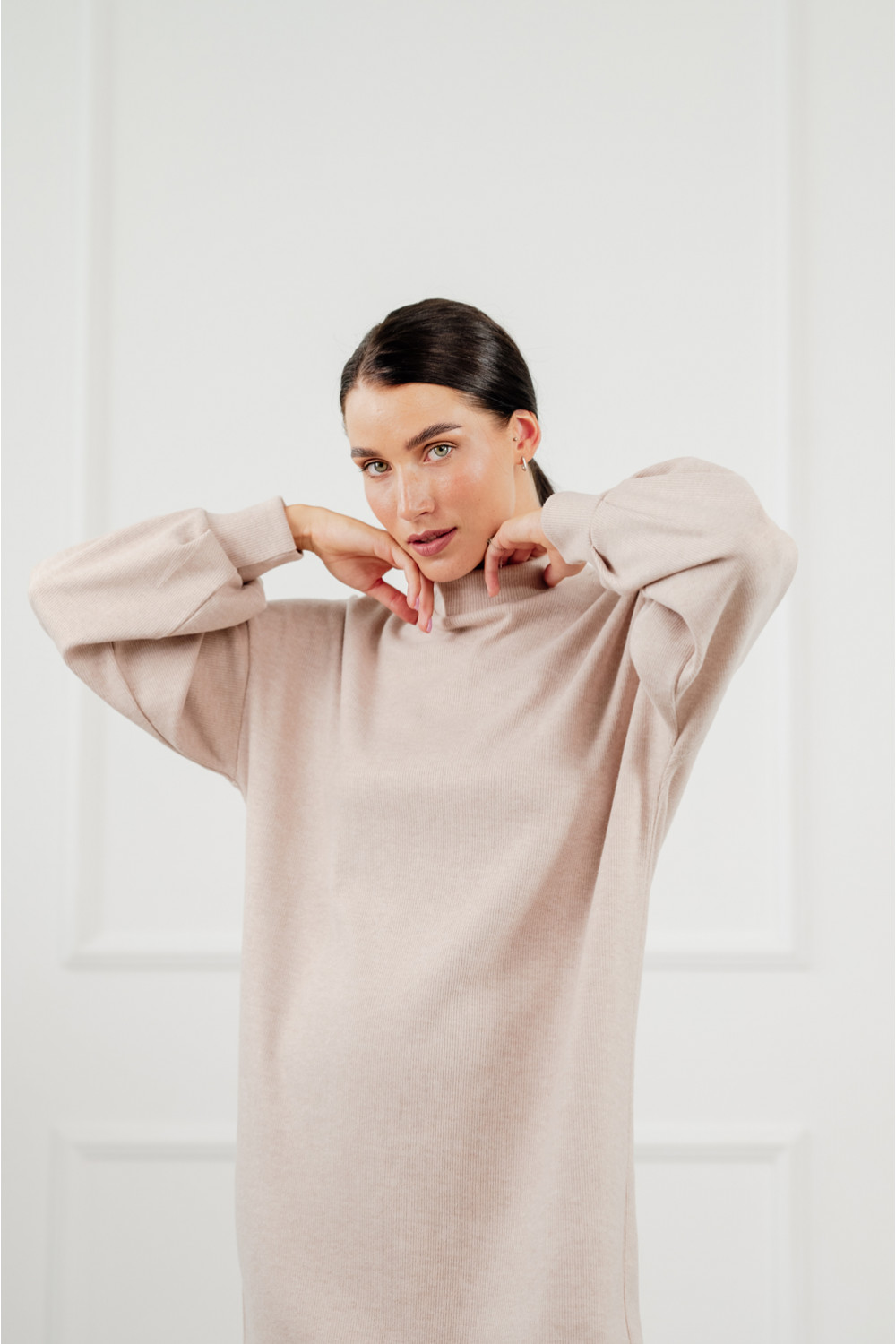 Платье 6141 Бежевый