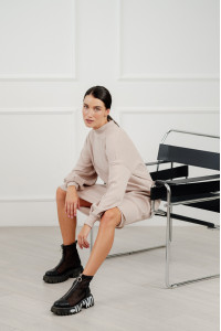 Платье 6141 Бежевый