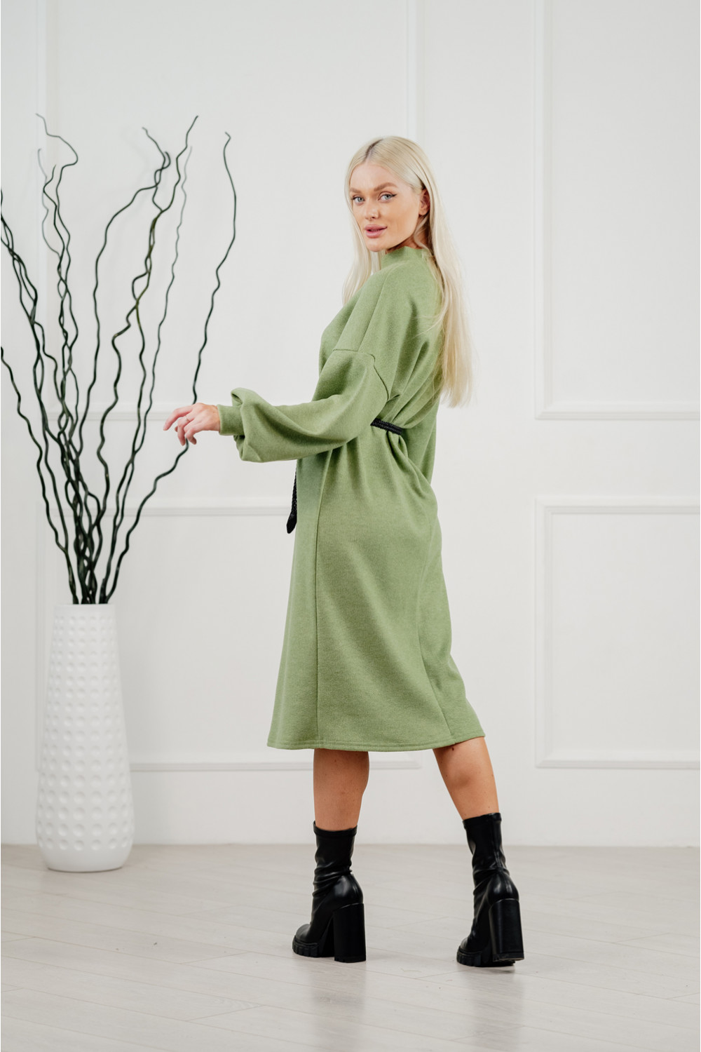 Платье 6141 Зеленая мята