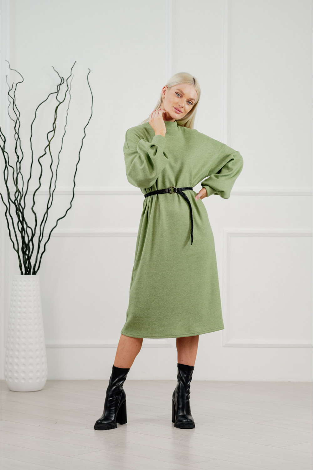 Платье 6141 Зеленая мята