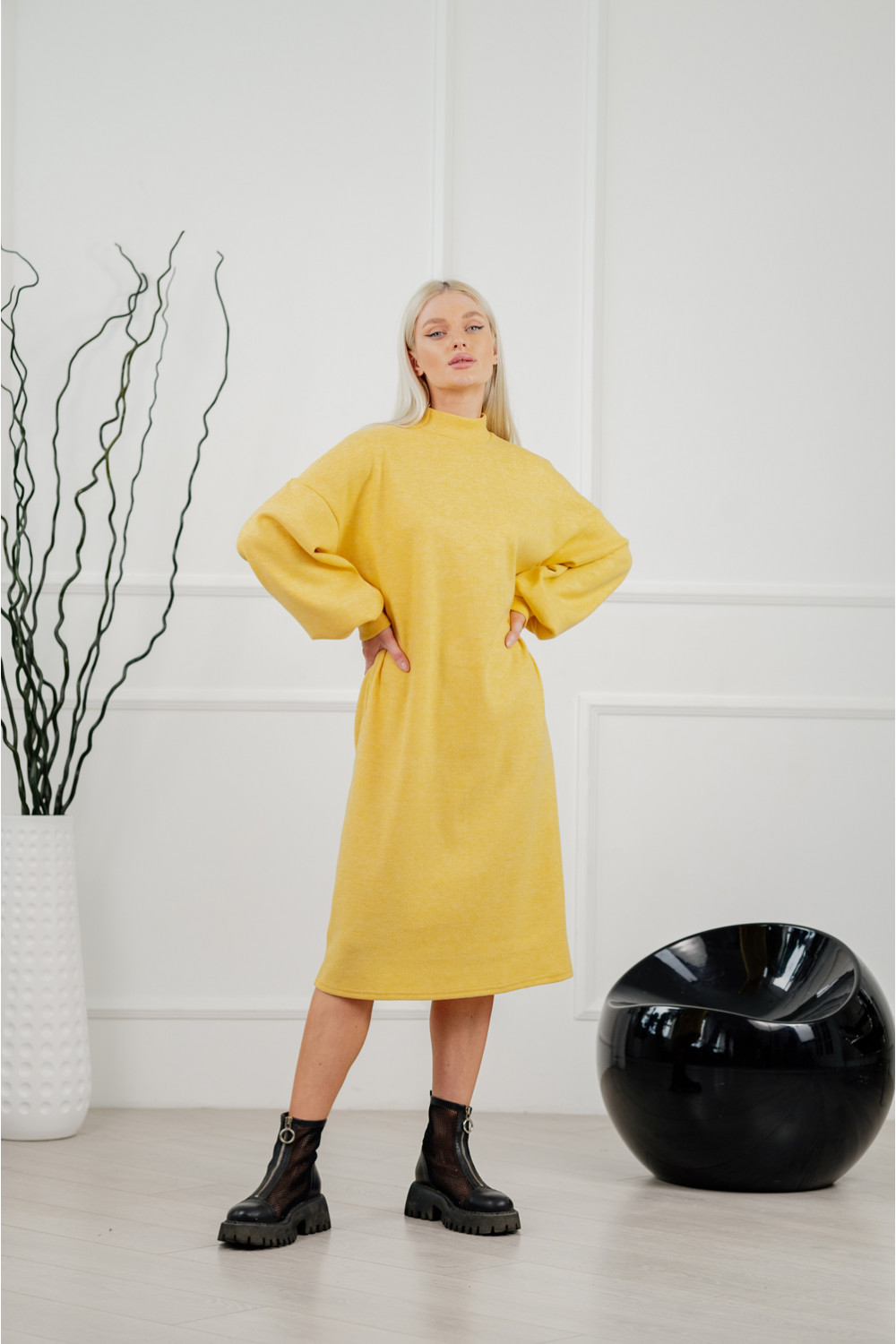 Платье 6141 Янтарный