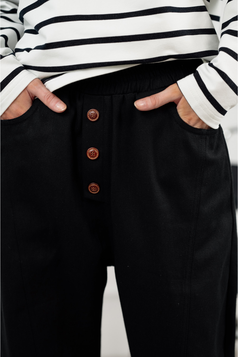 Брюки 6307 Черный