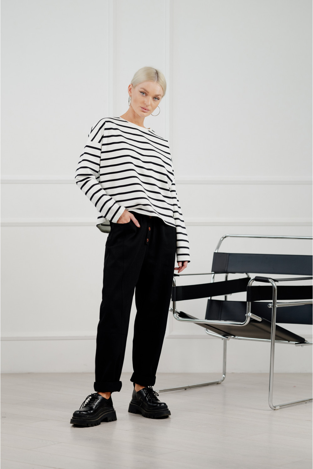 Брюки 6307 Черный