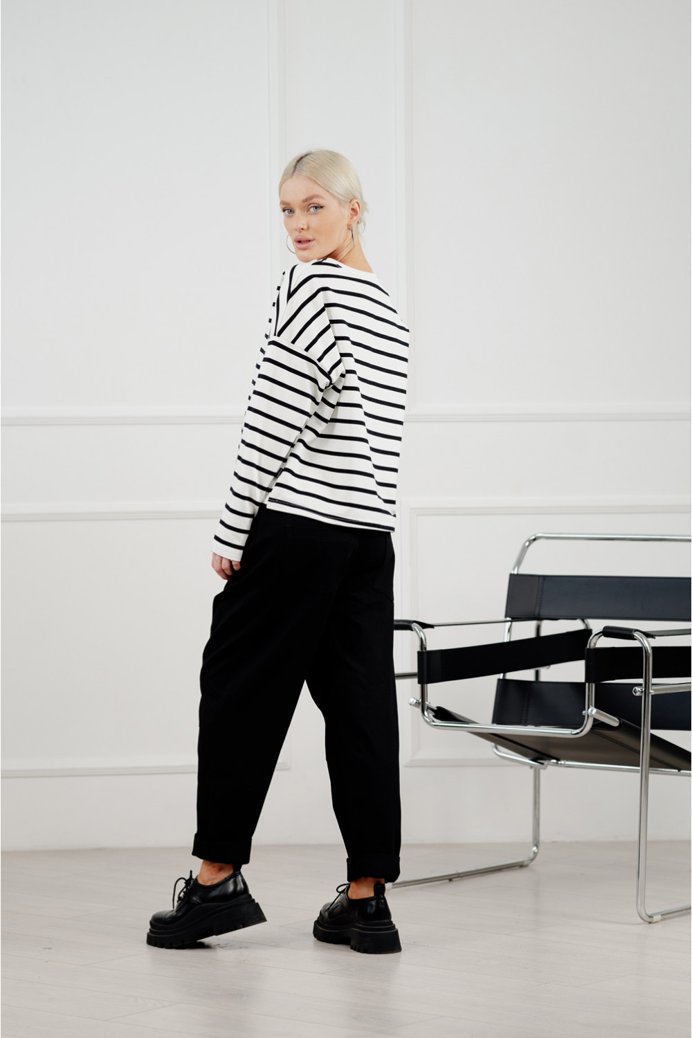 Брюки 6307 Черный