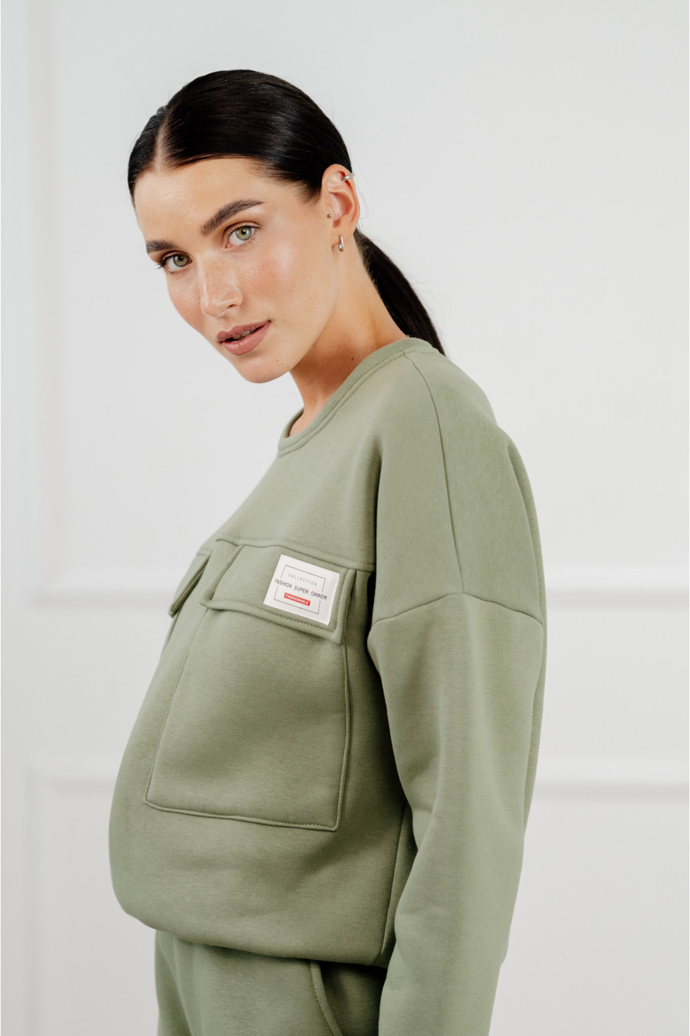 Свитшот 6310 Хаки