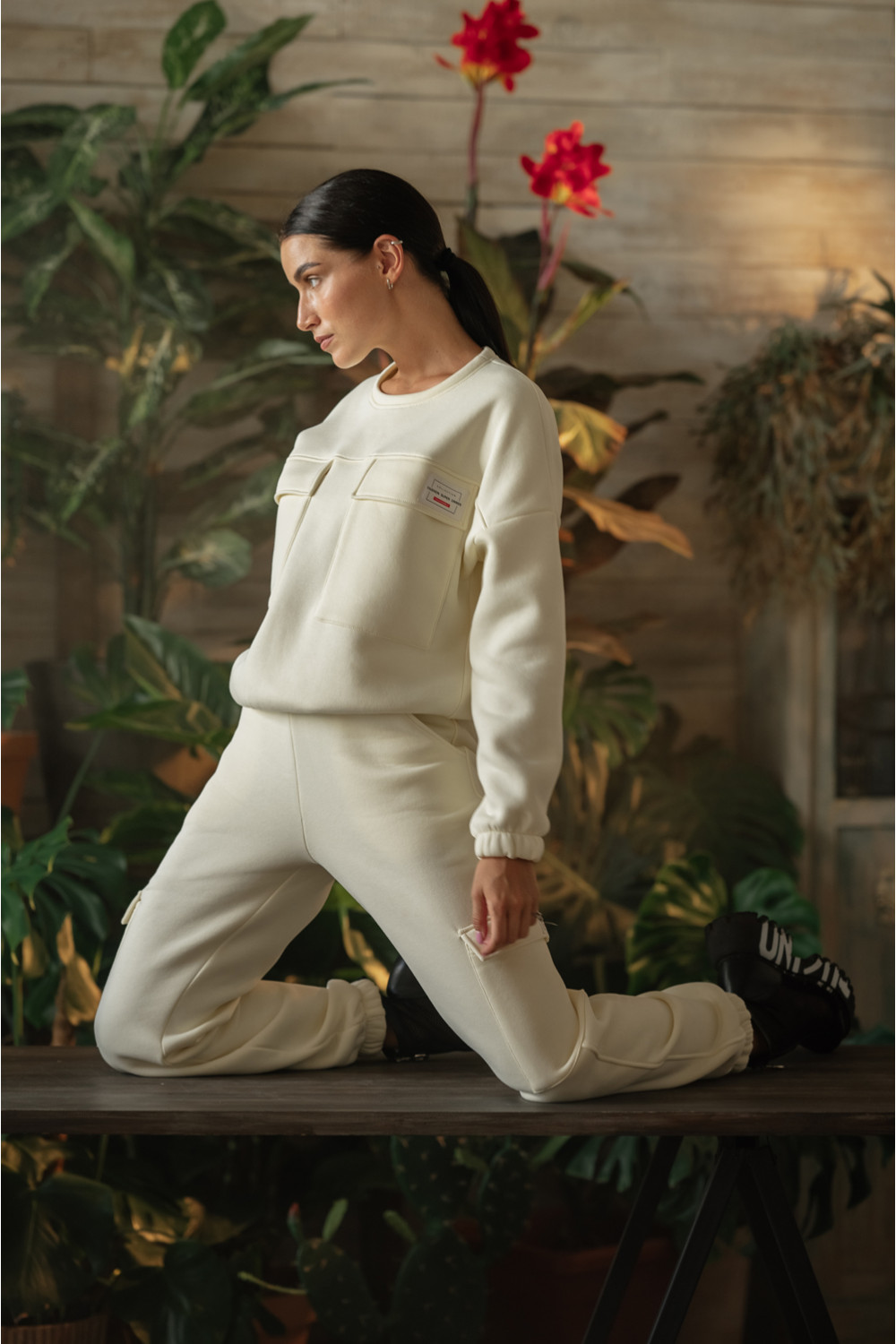 Штаны 6311 Кремовый