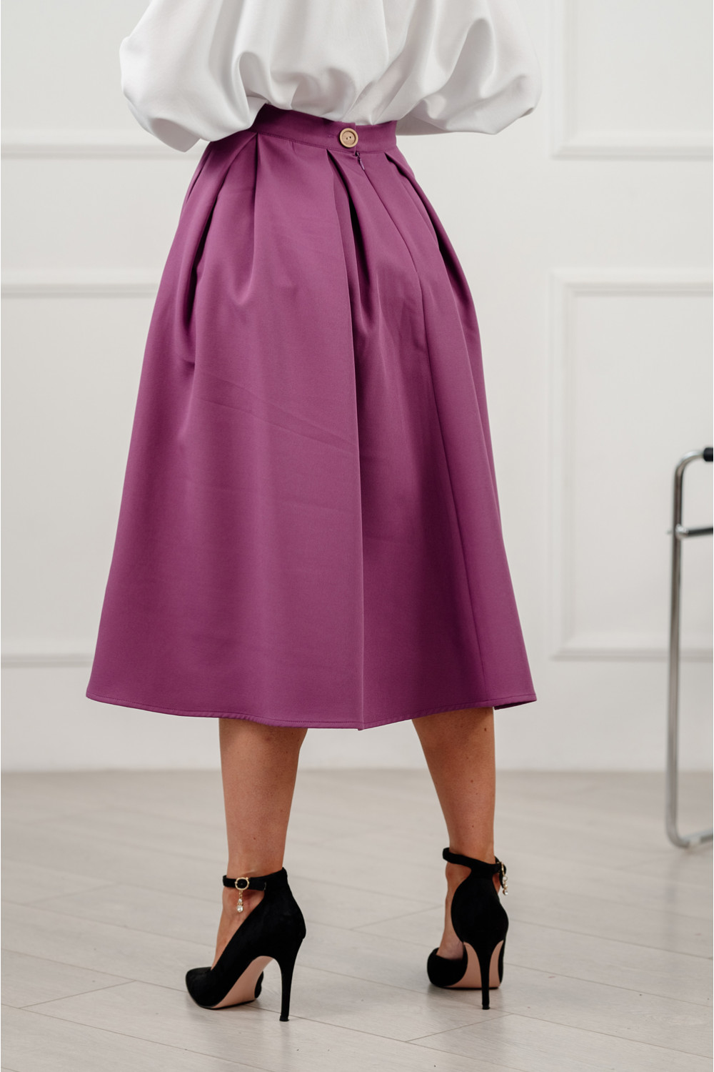 Юбка 6314 Баклажан