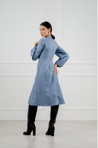 Платье 6318 Серо-голубой