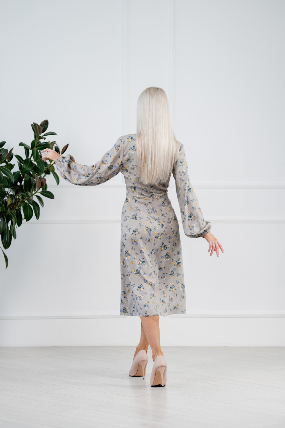 Платье 6318 Пепельный