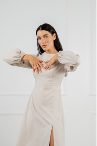 Платье 6318 Бежевый