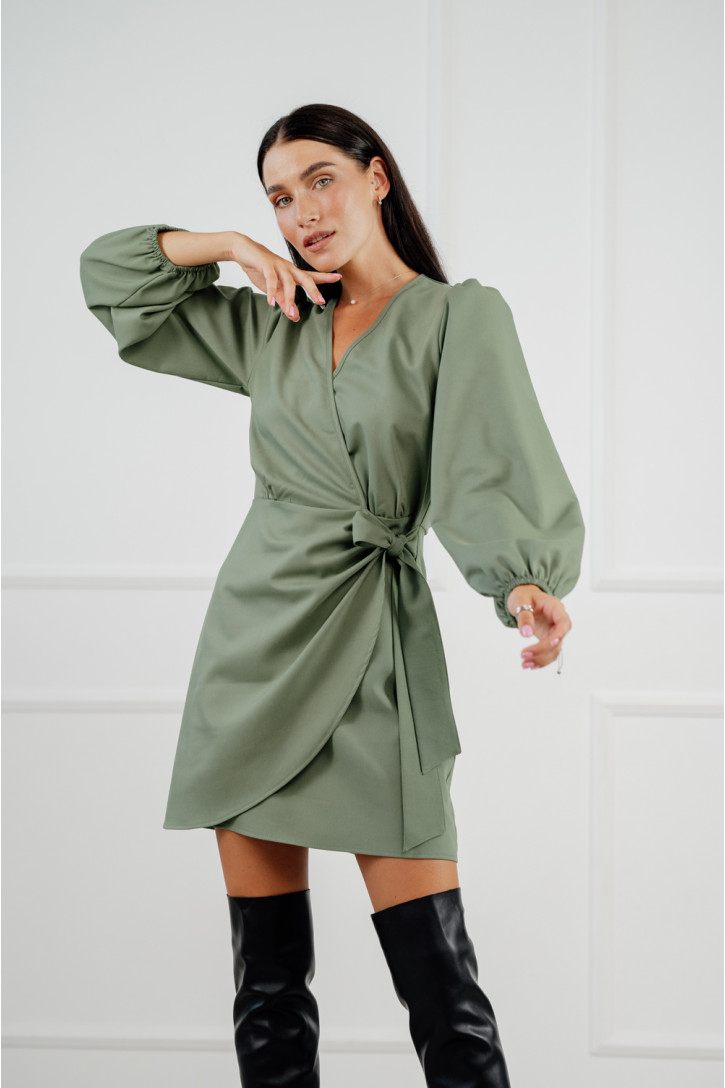 Платье 6319 Оливковый