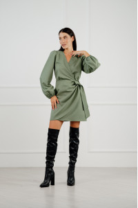 Платье 6319 Оливковый