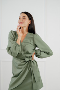 Платье 6319 Оливковый