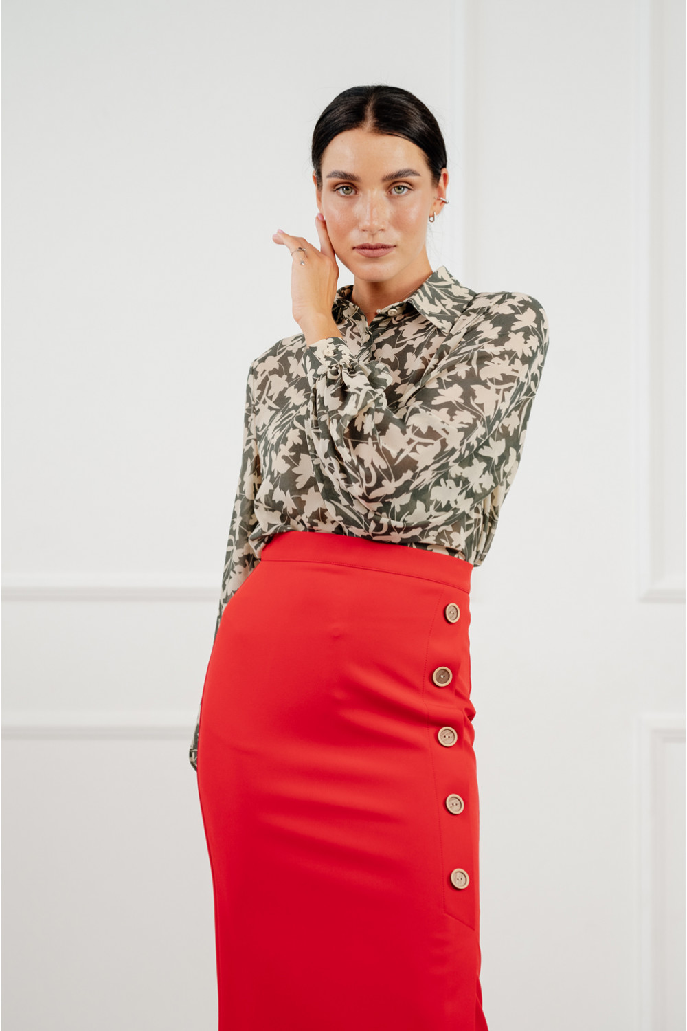 Юбка 6320 Красный