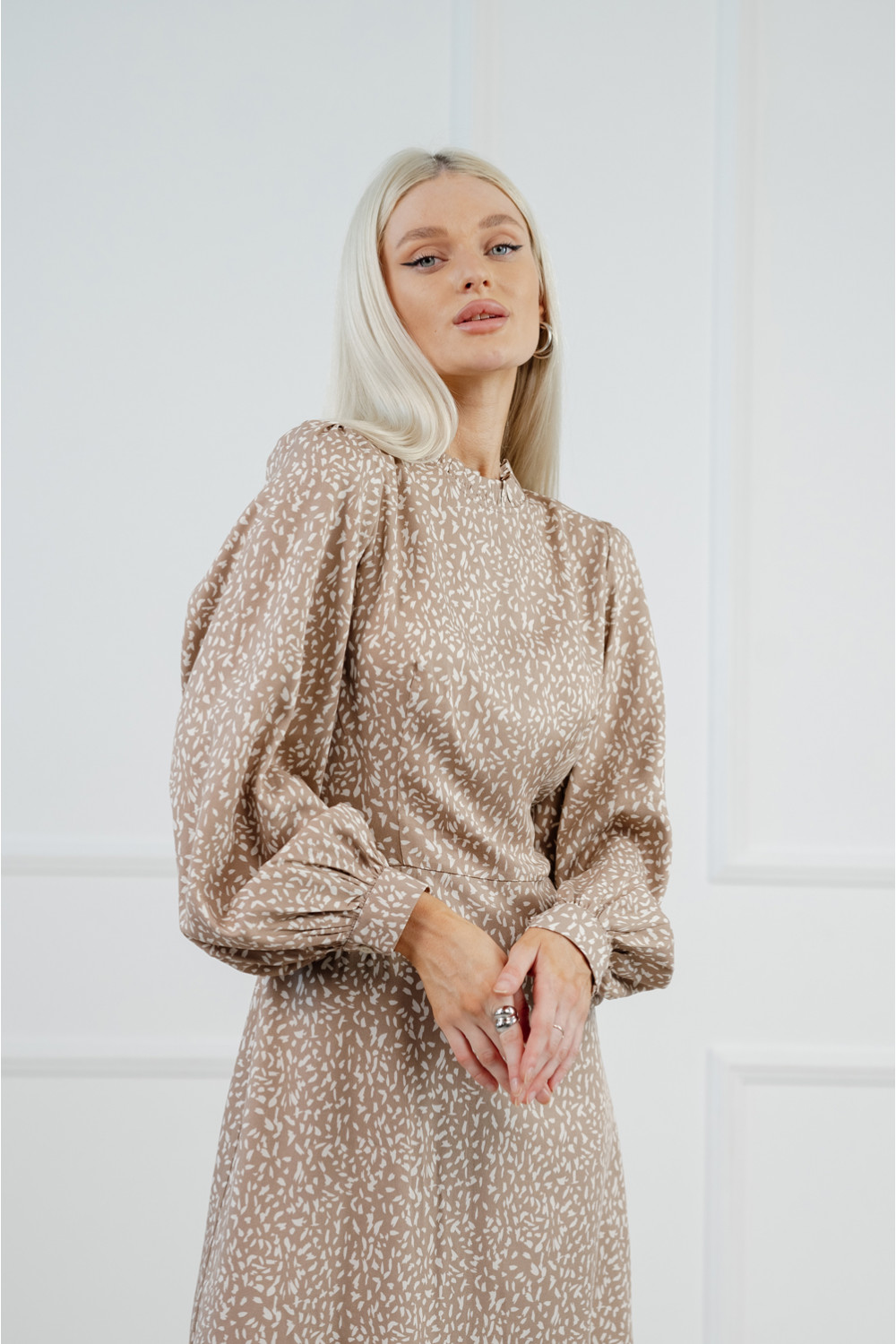 Платье 6321 Бежевый