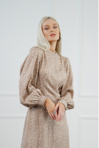 Платье 6321 Бежевый