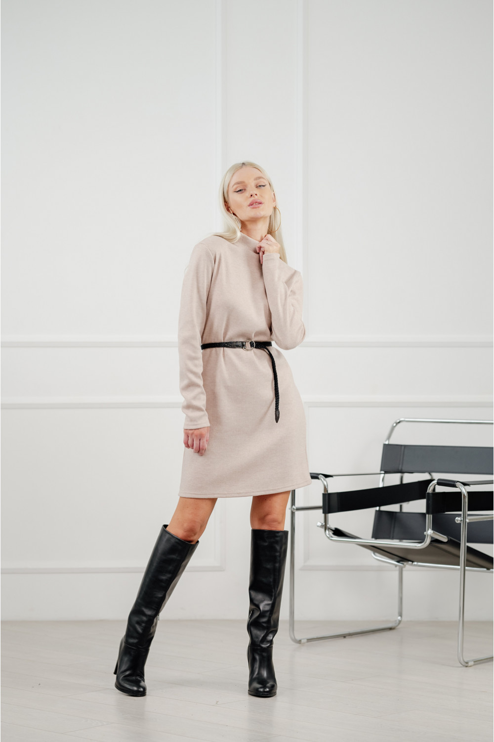 Платье 6324 Бежевый