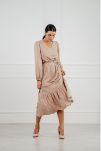 Платье 6328 Бежевый