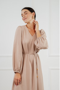 Платье 6328 Бежевый