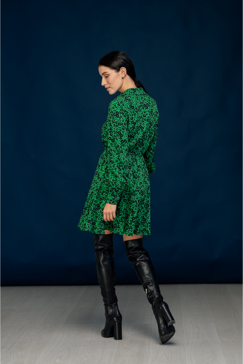 Платье 6332 Зеленый