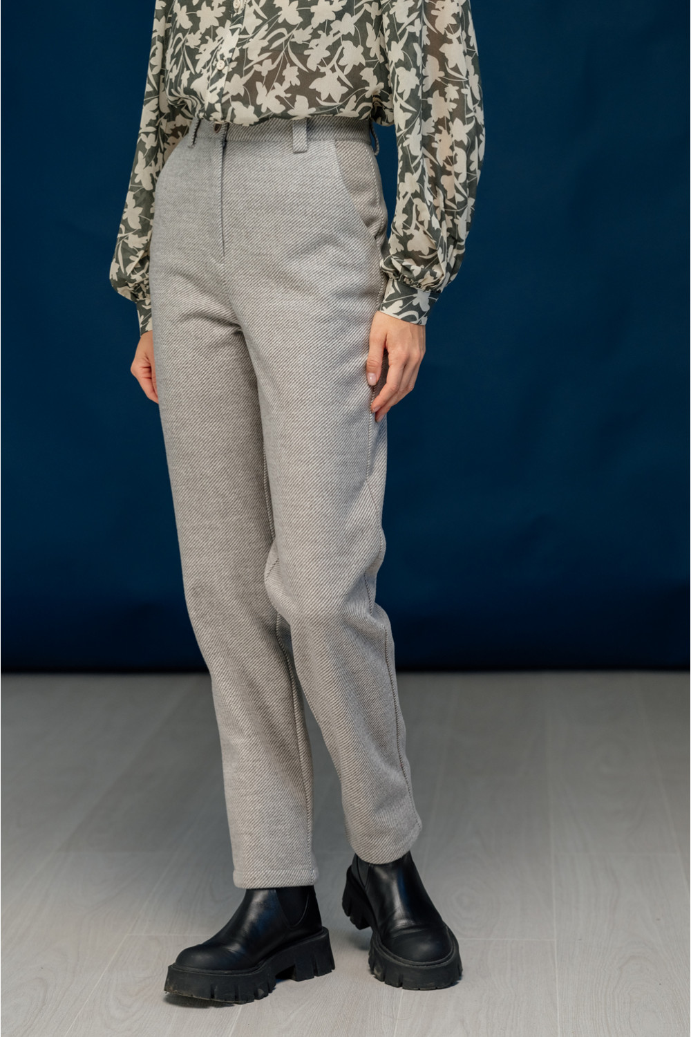 Брюки 6333 Серый