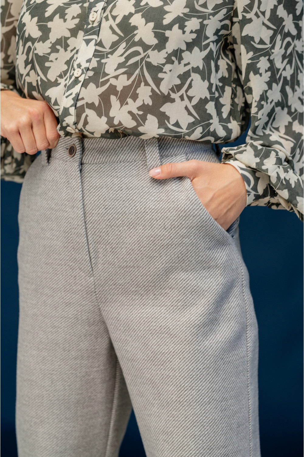 Брюки 6333 Серый