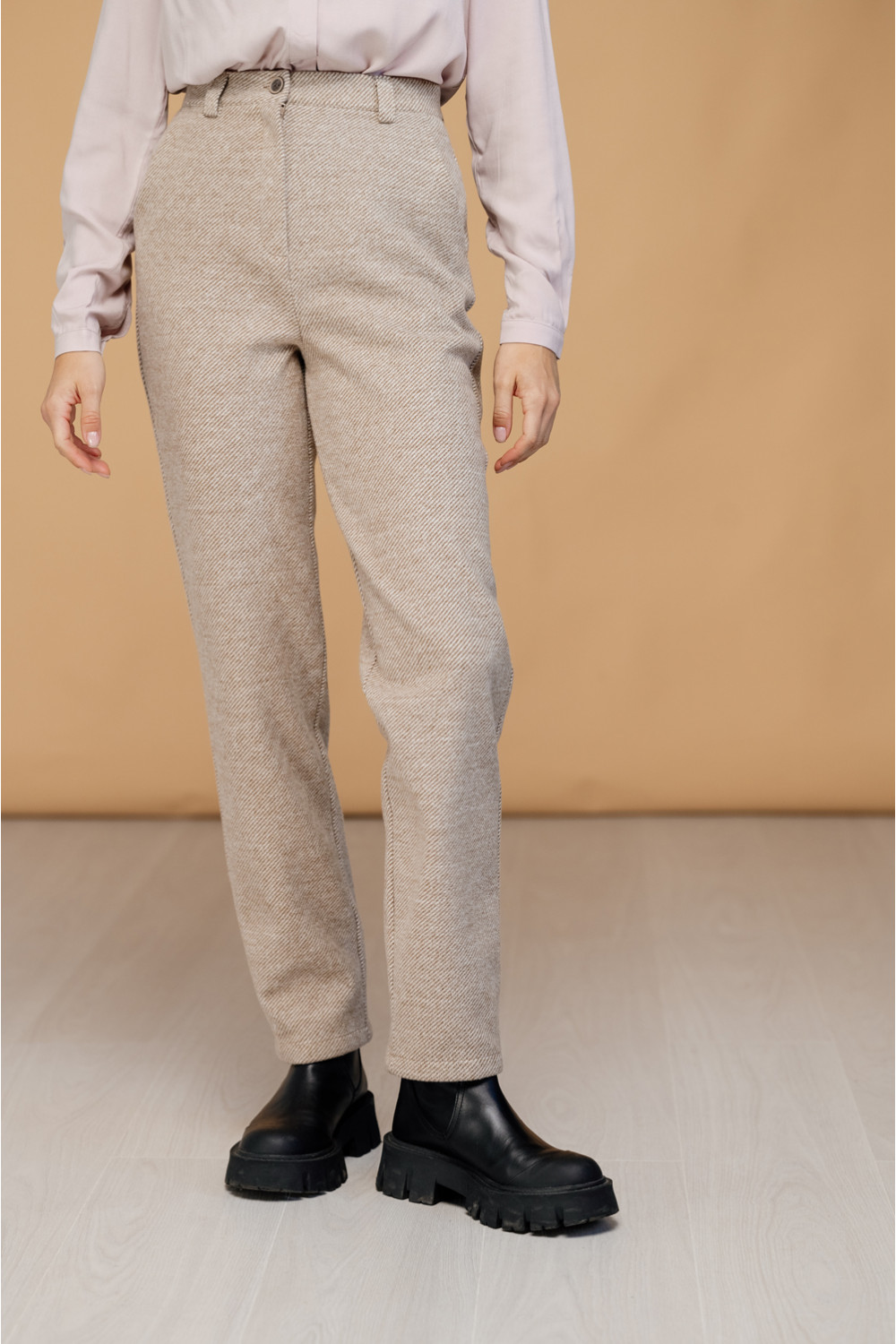 Брюки 6333 Бежевый