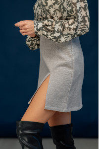 Юбка 6334 Серый