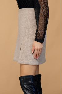 Юбка 6334 Бежевый