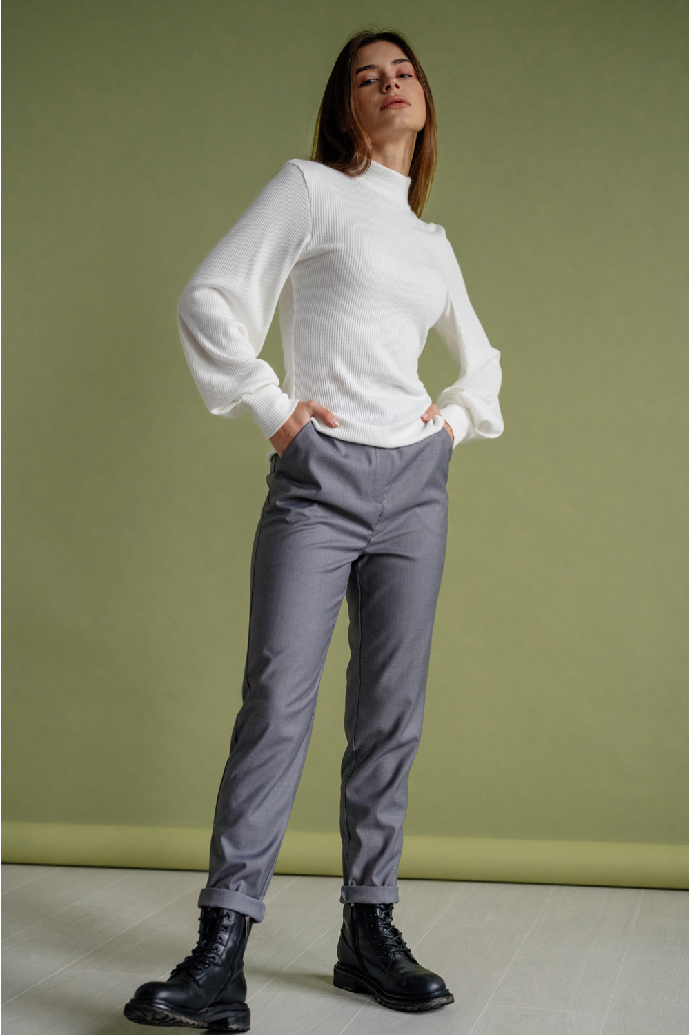 Брюки 5951 Серый