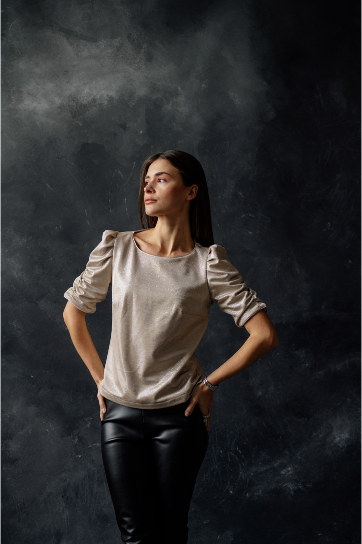 Блуза 6345 Золотой