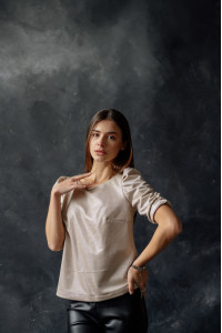 Блуза 6345 Золотой