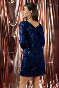 Платье 6349 Синий