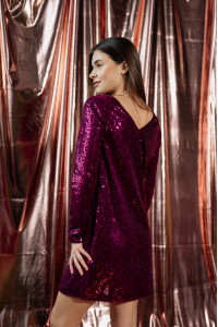 Платье 6349 Бордовый