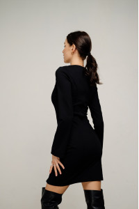 Платье 6400 Черный