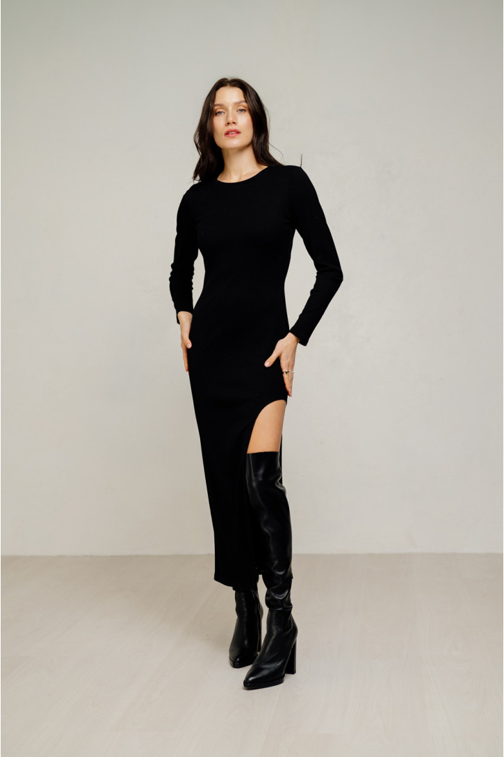 Платье 6402 Черный