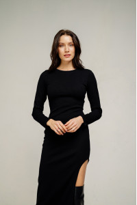 Платье 6402 Черный