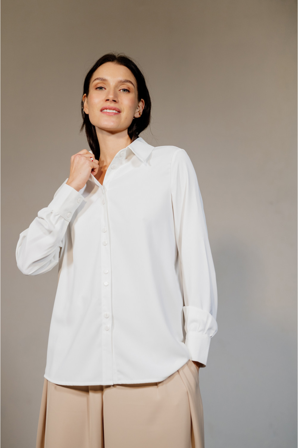 Блуза 6403 Молочный