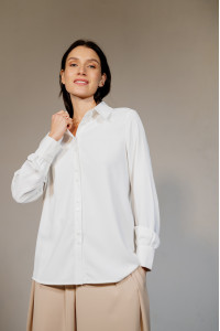 Блуза 6403 Молочный Молочный